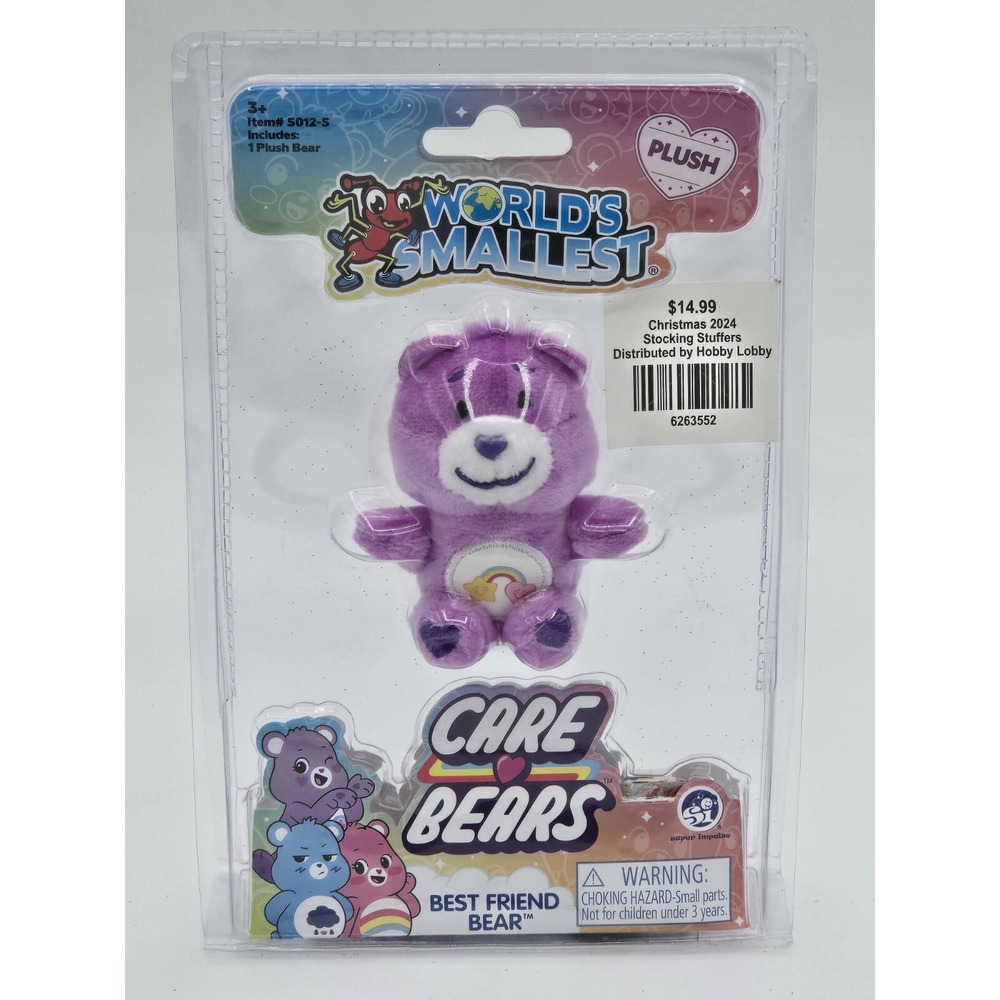 BEST‎ FRIEND BEAR - World's Smallest Care Bears Series 5 NEW